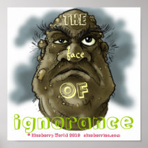 The Face of Ignorance Poster