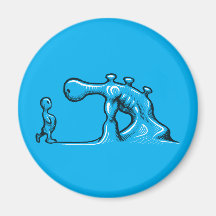 The Face Off Refrigerator Magnets