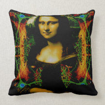 The face that launched a thousand questions.Americ Throw Pillows