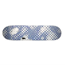 The Fading Skateboard Deck