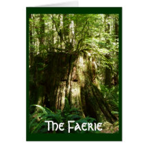 The Faerie - Tree Spirit Card