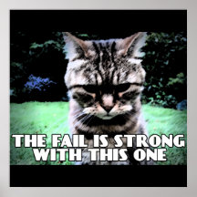 The Fail Is Strong With This One Poster