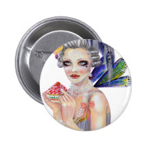 The Fairy Godmother Marie Antoinette Pins