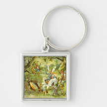 The Fairy Prince and Thumbelina Key Chains