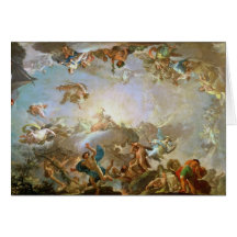 The Fall of the Giants besieging Olympus, 1764 (oi Greeting Cards