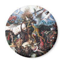 The Fall of the Rebel Angels by Pieter Bruegel Magnets