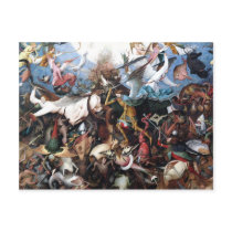 The Fall of the Rebel Angels by Pieter Bruegel Postcard