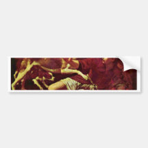 The Fallen Apple Cart By Villavicencio Pedro Nuñez Bumper Sticker
