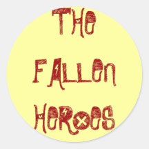 The Fallen Heroes Sticker