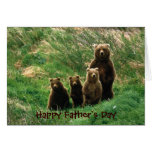 The family, Happy Father's Day Card