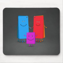 The Family of Colours Mousepad
