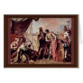 The Family Of Dario Before Alexander The Great Greeting Cards
