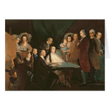 The Family of the Infante Don Luis de Borbon Card