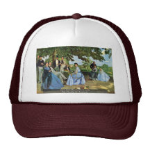 The Family Reunion, By Bazille Frédéric Trucker Hat