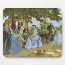 The Family Reunion, Frederick Bazille Mousepad