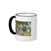 The Family Reunion, Frederick Bazille Coffee Mugs