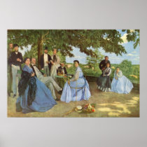 The Family Reunion, Frederick Bazille Posters