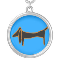 The Famous Black Dachshund Necklaces