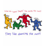 The Famous Heart People Dancing of Joy t-shirts
