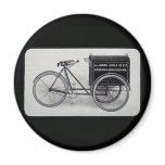 The Famous James Vintage Delivery Bicycle magnets