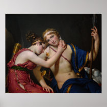 The Farewell Of Telemachus and Eucharis Poster