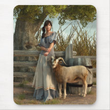 The Farmer's Daughter Mouse Pad