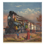 The Fast Mail Postal Service Train From 1875 photography