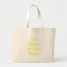 The Father of the Bride Canvas Bags