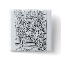 The Fay Melusine Pinback Buttons