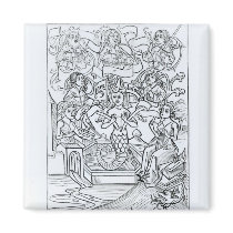 The Fay Melusine Fridge Magnets