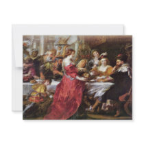 The Feast Of The Herododes By Rubens Peter Paul Personalized Announcement