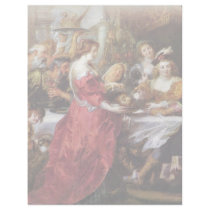 The Feast Of The Herododes By Rubens Peter Paul Letterhead Template