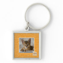 The feather is dead. keychain