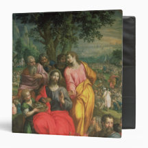 The Feeding of the Five Thousand, c.1590 3 Ring Binder