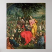 The Feeding of the Five Thousand, c.1590 Print