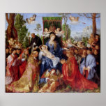 The Festival of the Rosary, 1506 Poster