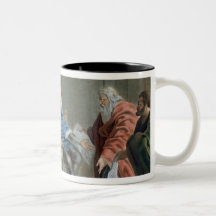 The Fieldmarshal of Brissac Distributes the Dowry Coffee Mugs