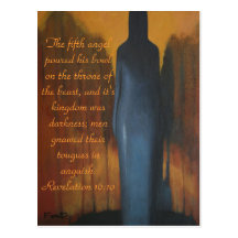 The fifth angel postcard