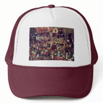 The Fight Between Carnival And Lent,  By Bruegel Hat