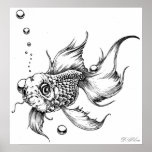 The Fighting Fish- Poster