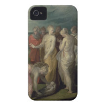 The Finding of Moses (oil on canvas) Case-Mate iPhone 4 Case