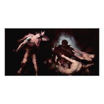 The Fire King By Johann Heinrich Füssli (Best Qual Personalized Photo Card