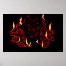 The Firey Reach Of The Watcher Poster