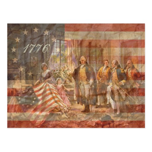 The First American Flag Post Cards