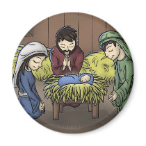 "The First Christmas" Magnet