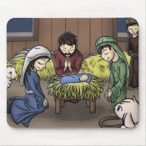 "The First Christmas" Mousepad