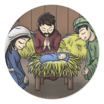 "The First Christmas" Stickers