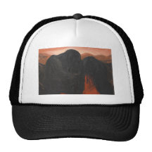 The First Offerings (abstract surrealism) Trucker Hat