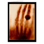 The First X-Ray, 1901, Photograph Greeting Cards