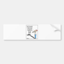 THE FISCAL CLIFF BUMPER STICKER